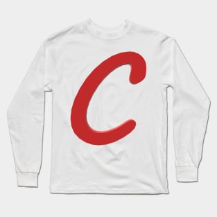 Letter C Long Sleeve T-Shirt